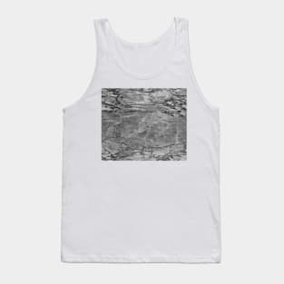 Slate grey marble Tank Top